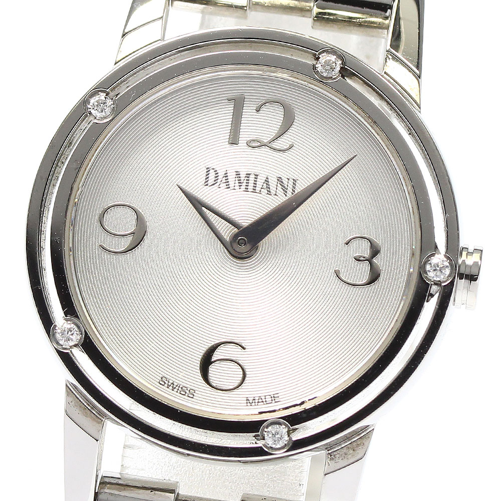 ☆新品電池☆520 ダミアーニ 5Pダイヤ DAMIANI クォーツ レディース ダミアーニミモザ レディース 腕時計 DAMIANI 中古 – 銀蔵オンライン