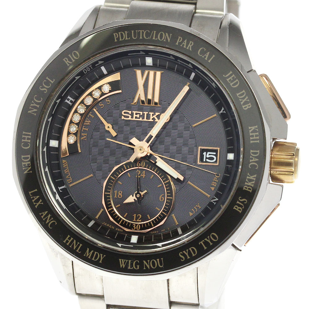 SEIKO セイコー SAGA188/8B54-0BH0 ブライツ クォーツ45周年記念