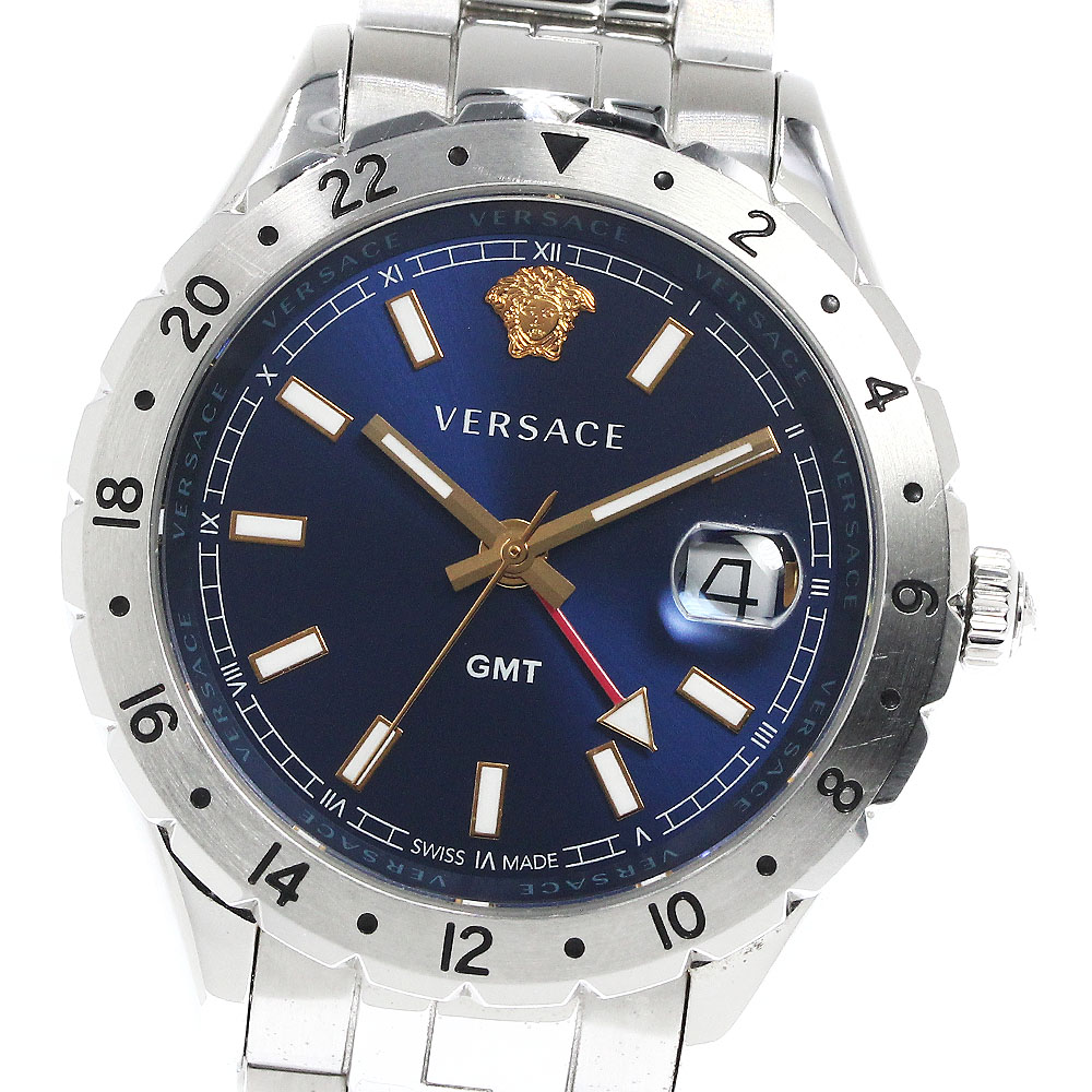 ヘレニウムGMT VERSACE ヴェルサーチ 時計 V11 ブラック ヘレニウムGMT VERSACE ヴェルサーチ 時計 V11 ブラック