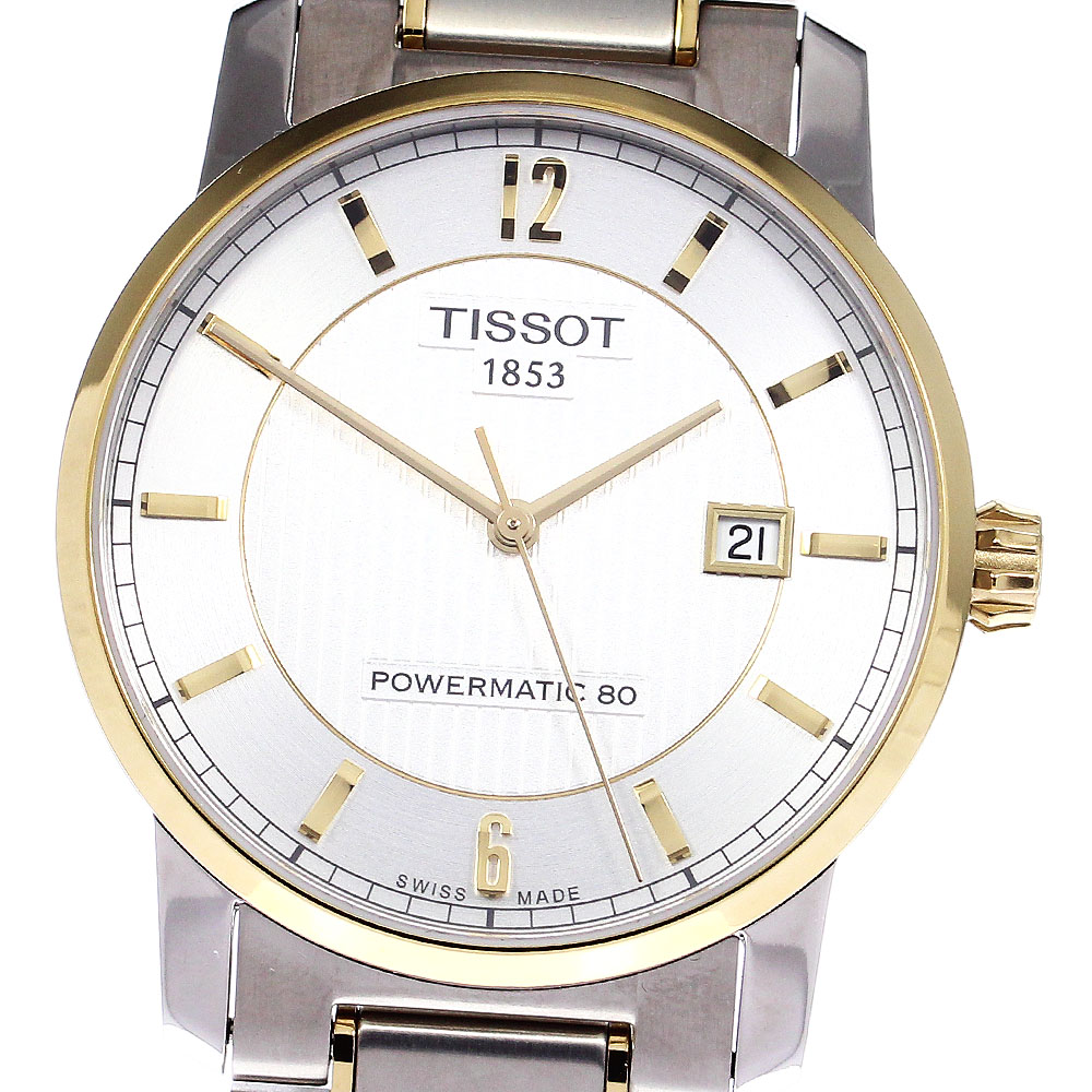 楽天市場】☆美品☆箱・保証書付き【TISSOT】ティソ V8 クロノグラフ