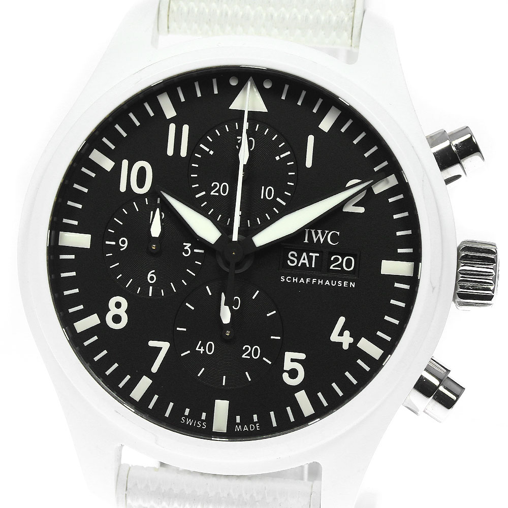 IWC IWC SCHAFFHAUSEN IW389105 パイロット・ウォッチ・クロノグラフ・トップガン “レイク・タホ” 自動巻き メンズ _800095【中古】