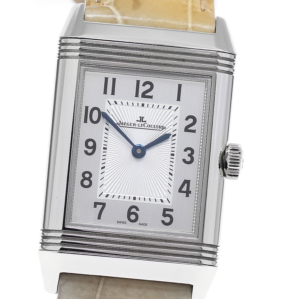 ジャガールクルト　純正  ステンレス製Ｄバックル　BELTZクロコダイルベルト付 JAEGER-LECOULTRE ジャガールクルト 純正Dバックル PG 16mm