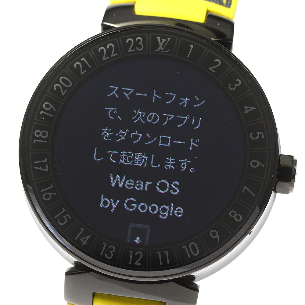 LOUIS VUITTON ルイヴィトン QA002 タンブールホライゾン 時計 ff3a64d107c1867ace8e4039294af1