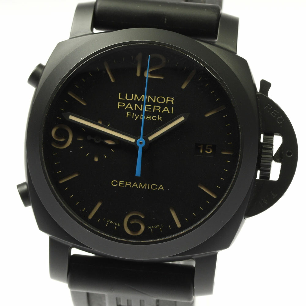パネライ PANERAI PAM00580 ルミノール 1950 クロノ フライバック デイト 自動巻き メンズ 保証書付き_808707【中古】|CLOSER