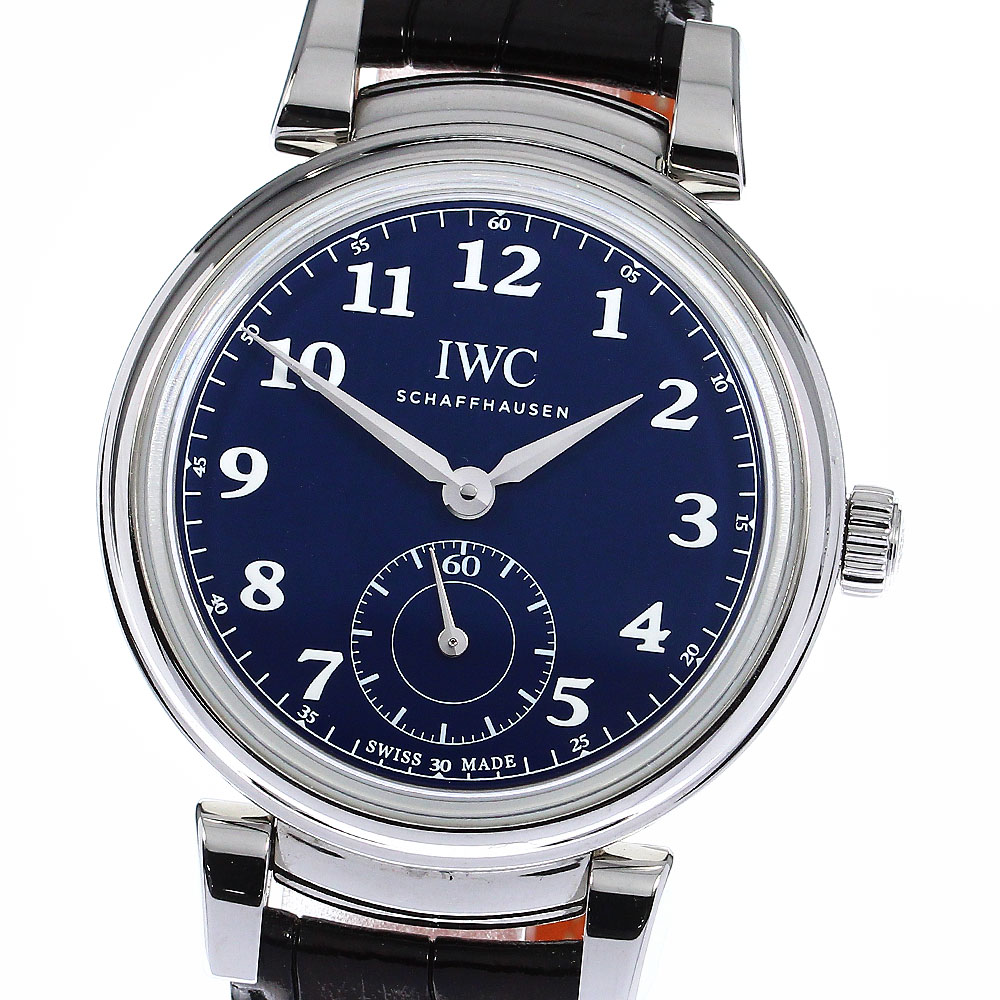 IWC SCHAFFHAUSEN IW358102 ダヴィンチ 150イヤーズ 500本制限事項 自動小銃一巻き メンズ 箱・御墨付き付き添い人_809201【中古】 腕時計-メンズ腕時計