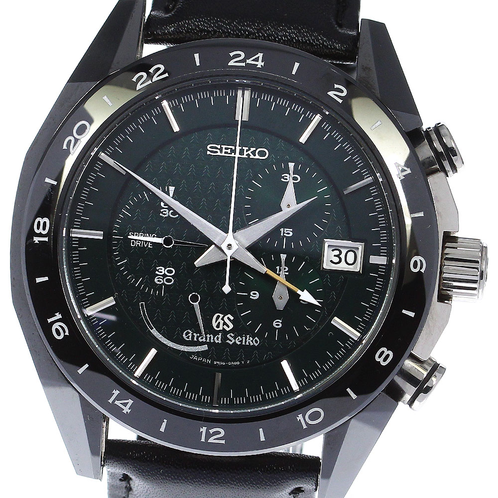 セイコー SEIKO SBGC017/9R96-0AC0 グランドセイコー リミテッドコレクション600本限定 スプリングドライブ メンズ 箱・保証書付き_810222【中古】