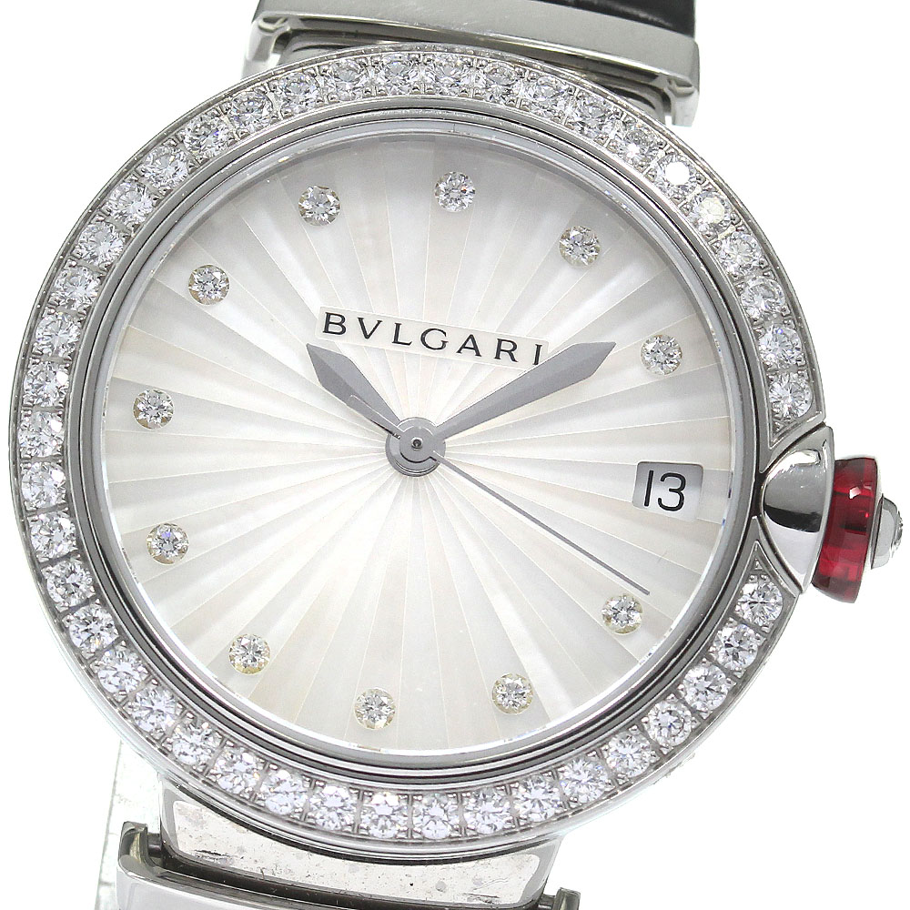 楽天市場】ブルガリ BVLGARI LUP33SG ルチェア K18PGベゼル ダイヤラグ  