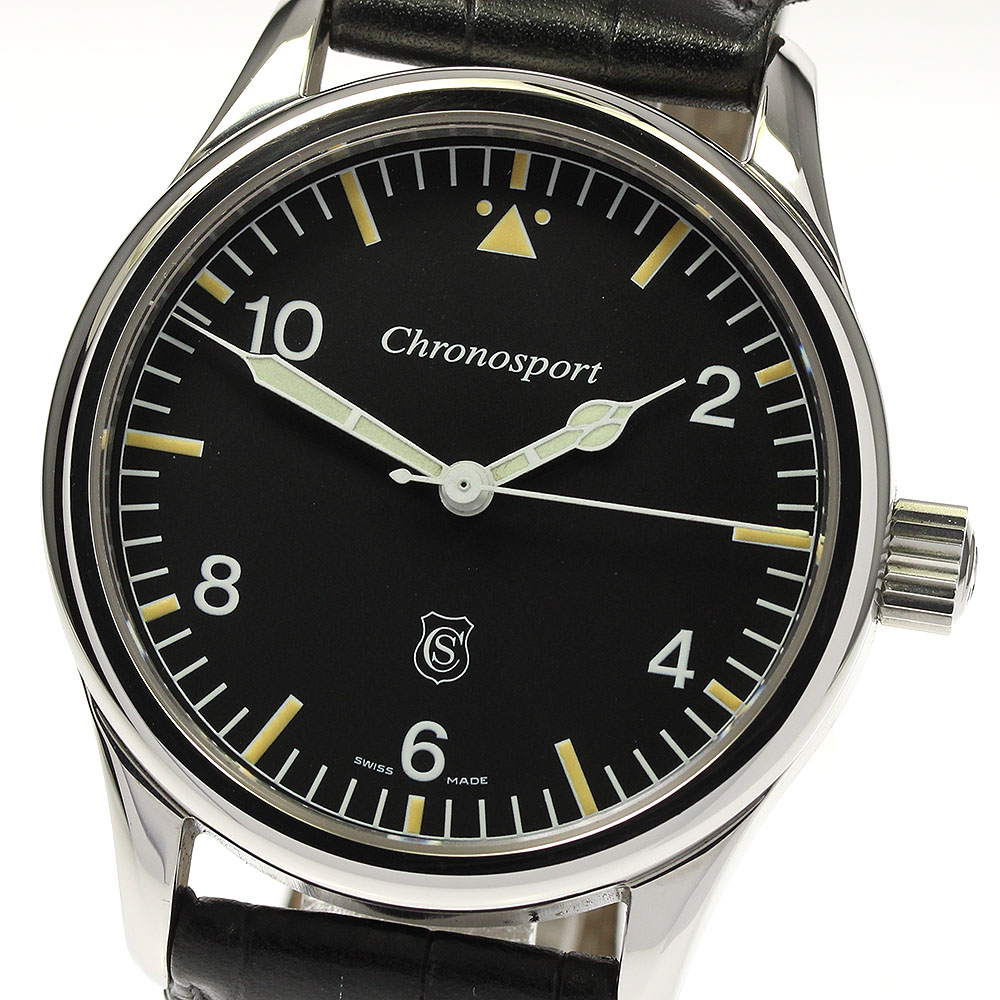 クロノシュポルト CHRONOSPORT CS-31.HS-01 手巻き メンズ 箱・保証書付き_805243【中古】