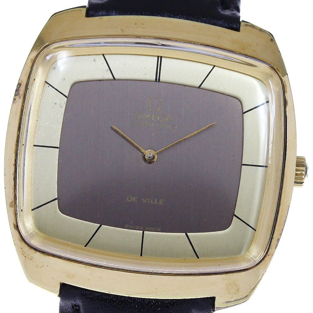 美品 OMEGA オメガ 腕時計 自動巻き デビル デヴィル ラウンド ゴールド bt2802.jpg