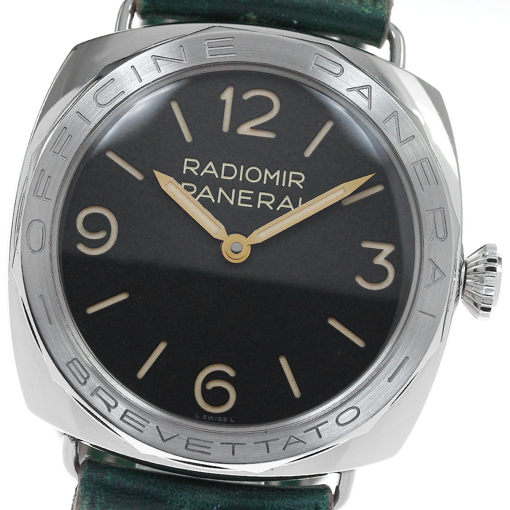 パネライ PANERAI PAM00685 ラジオ受信機食用粉 3Days アッチャイオ 手一巻き メンズ _816486【中古】 腕時計-メンズ腕時計