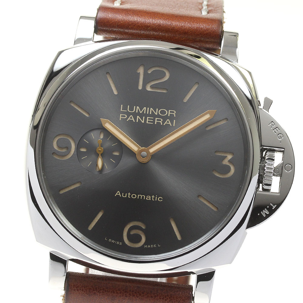 パネライ PANERAI PAM00739 ルミノール ドゥエ 3デイズ オートマティック アッチャイオ 自動巻き メンズ _816488【中古】 440,000円