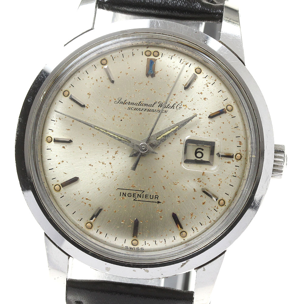楽天市場】IWC IWC SCHAFFHAUSEN インヂュニア Cal.8531 デイト 自動  
