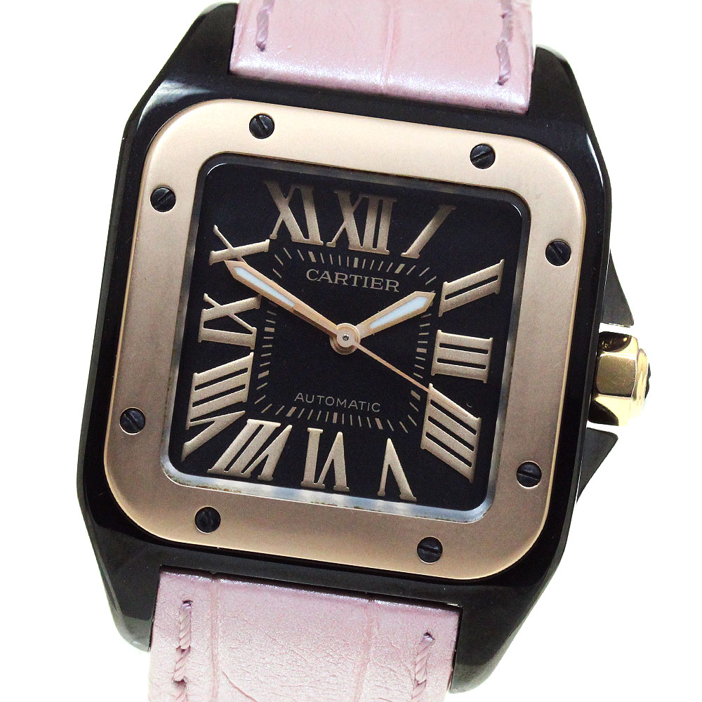 楽天市場】Cartier カルティエ サントス100 LM W2020009 100m防水 黒