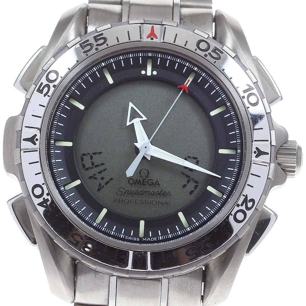 【楽天市場】オメガ OMEGA 3290.50 スピードマスター プロフェッショナル X-33 クォーツ メンズ 保証書付き_821948