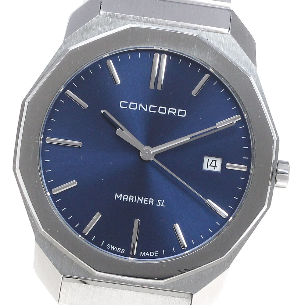 【楽天市場】コンコルド Concord 05.1.14.1176 マリナー デイト クォーツ メンズ _822755【中古】：CLOSER