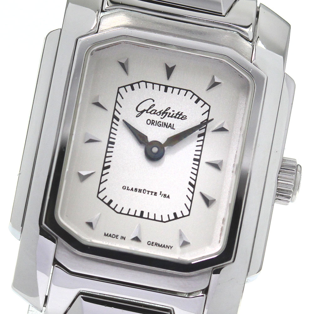 グラスヒュッテ・オリジナル GLASHUTTE ORIGINAL セネタ・カレ 手巻き レディース _823639【中古】