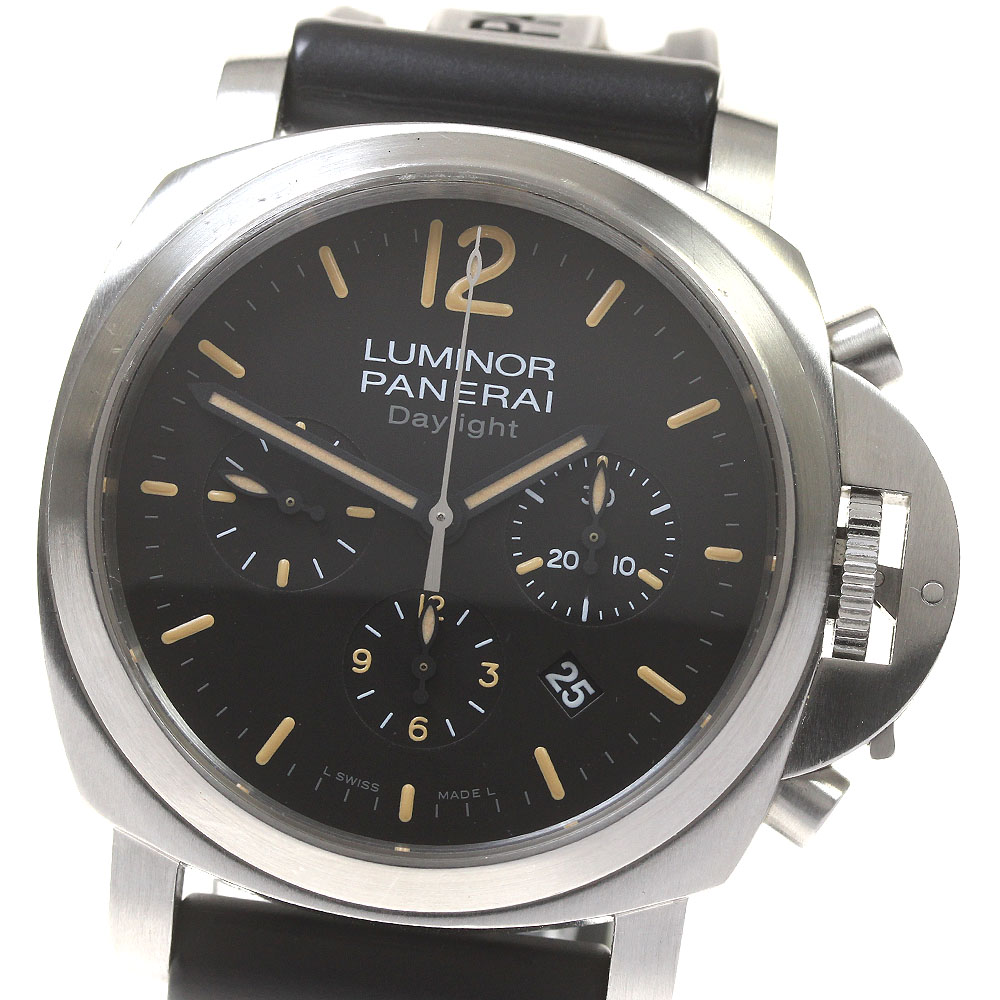 パネライ PANERAI PAM00356 ルミノール デイライト クロノグラフ 自動巻き メンズ _826090【中古】 241,560円