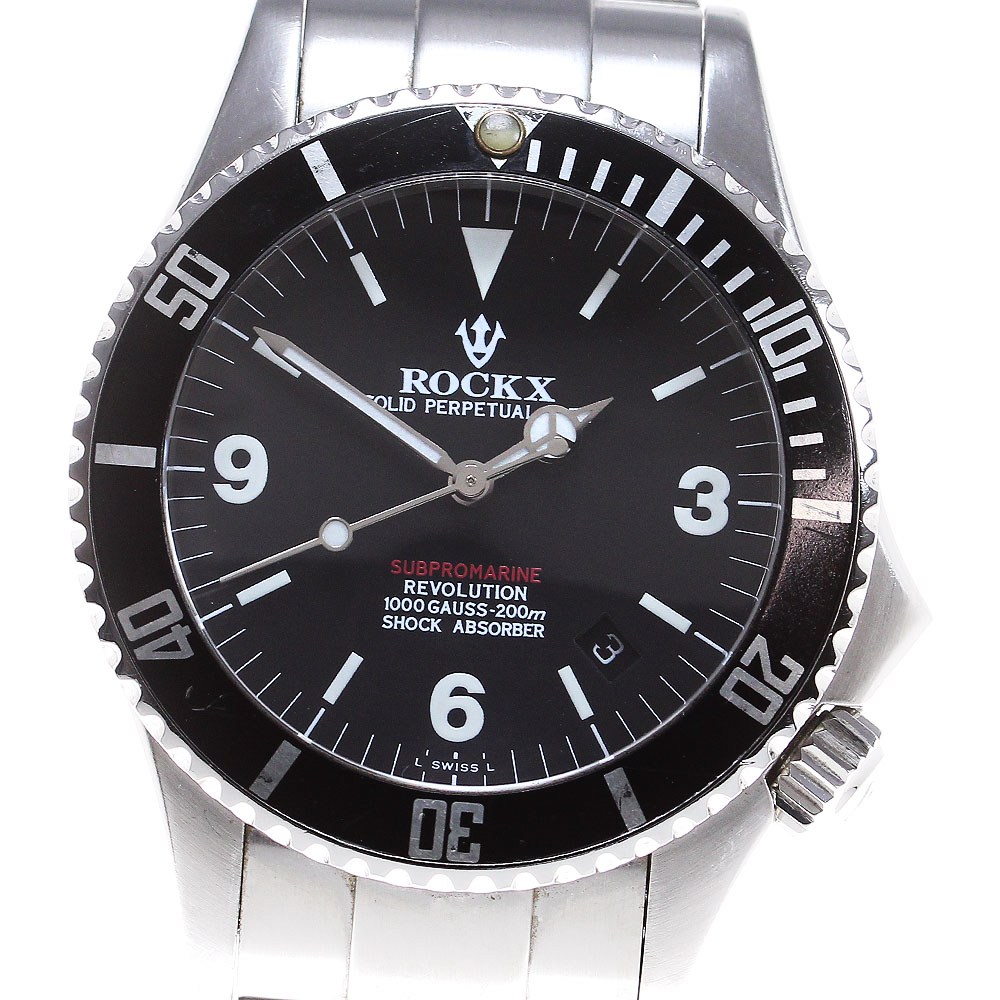 楽天市場】RXW R.X.W サブプロ コメックス 自動巻き メンズ 箱付き_