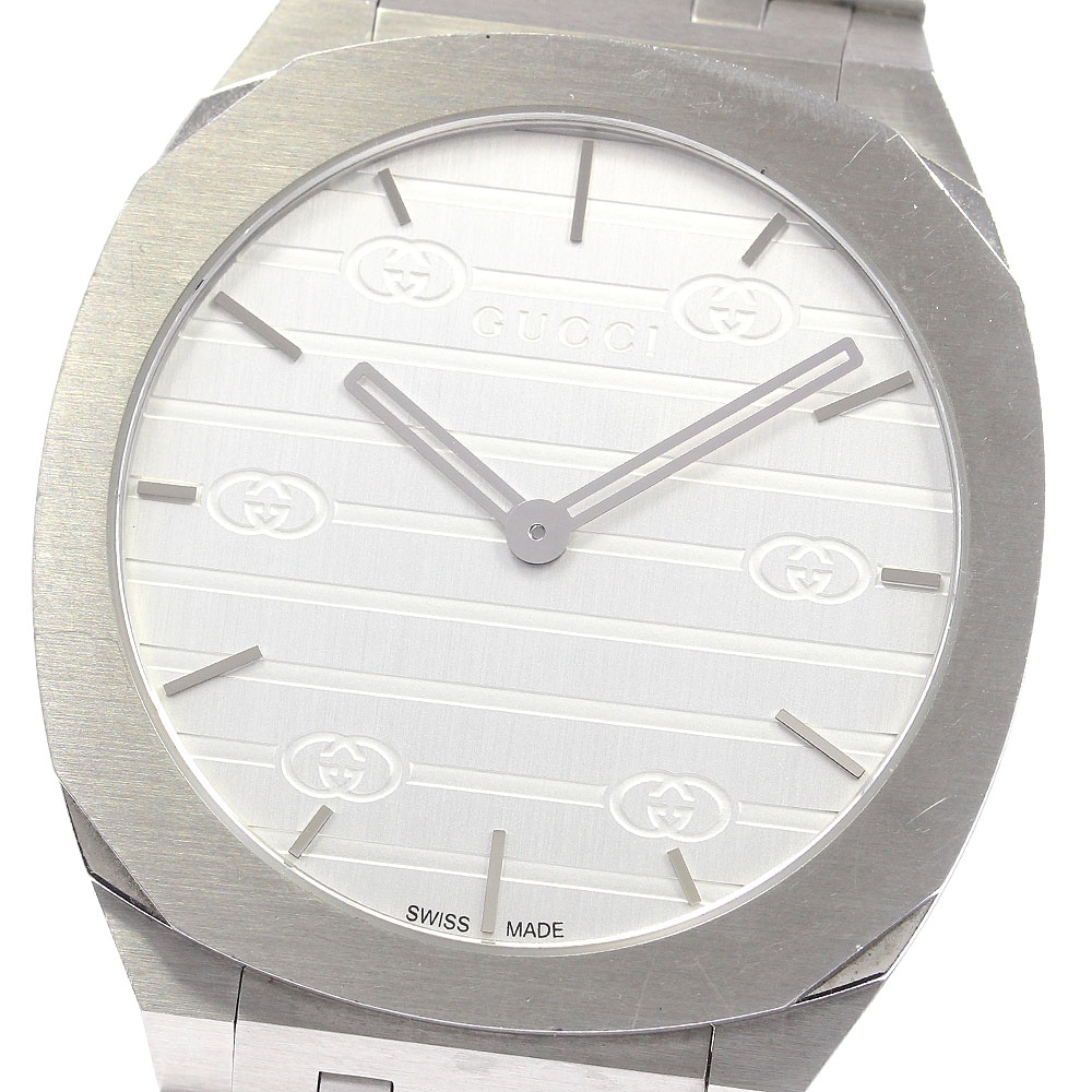 楽天市場】グッチ GUCCI 122.5/YA122506 キオド ダイヤ デイト