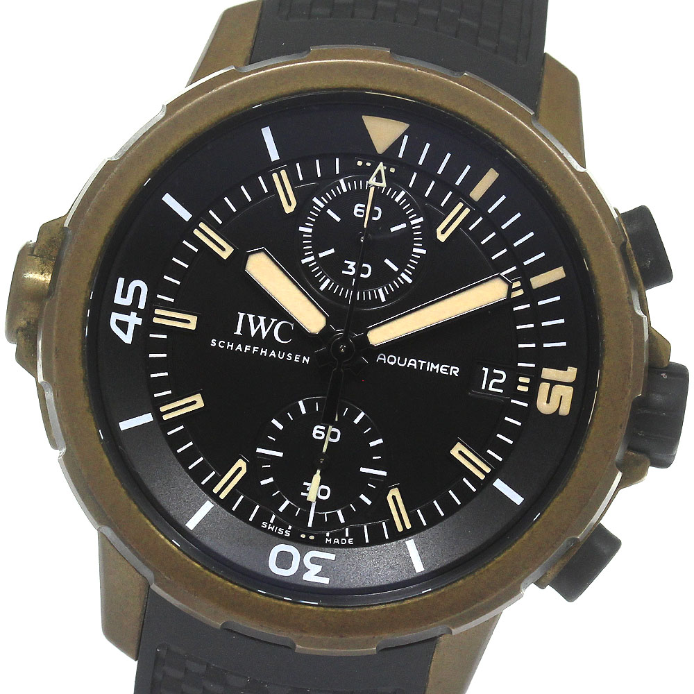 IWC IWC SCHAFFHAUSEN IW379503 アクアタイマー エクスペディション・チャールズ・ダーウィン 自動巻き メンズ 保証書付き_826725【中古】 257,301円