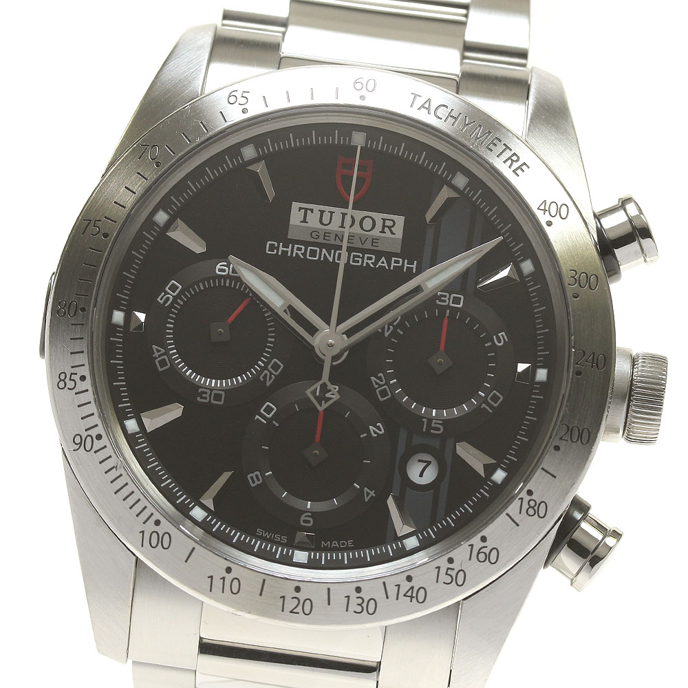 チュードル TUDOR 42000 ファストライダー クロノグラフ 自動巻き メンズ 良品 _826170【中古】