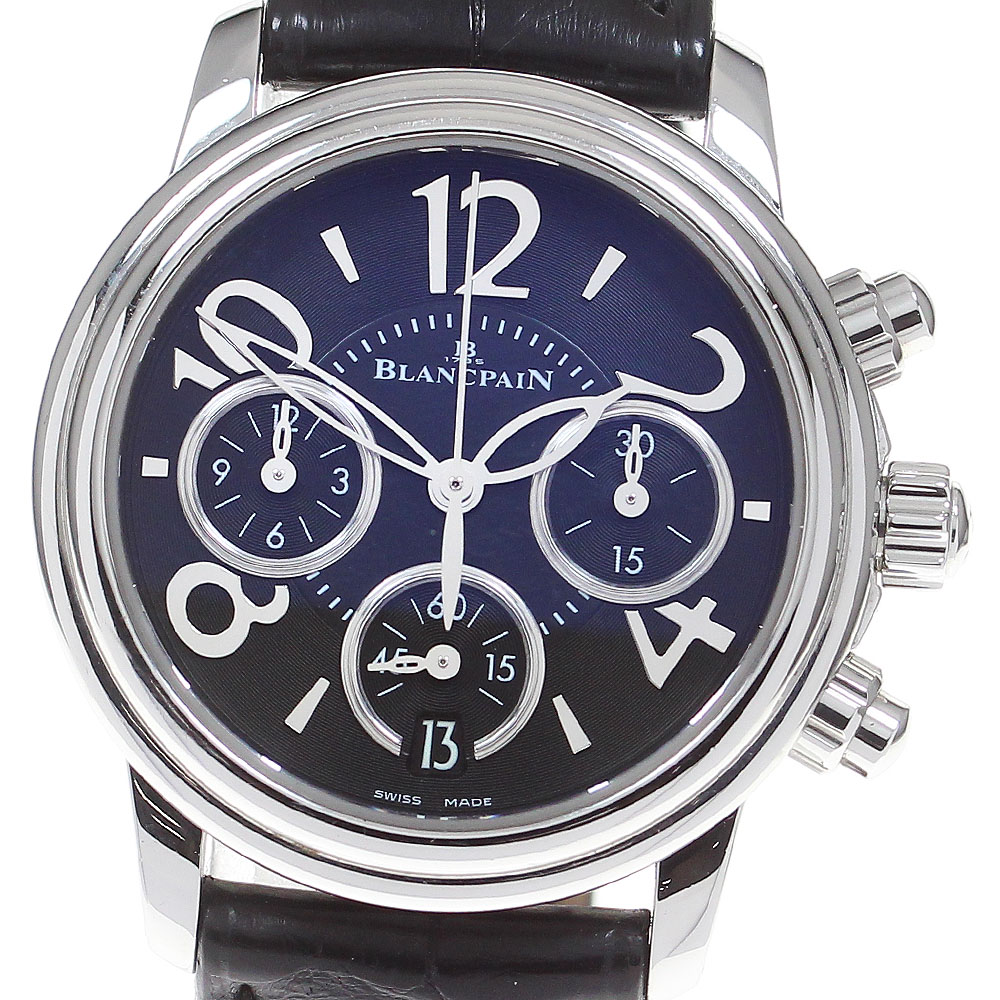 ブランパン Blancpain 3485F-1130-97B フライバック クロノグラフ カメリア 自動巻き レディース _828280【中古】