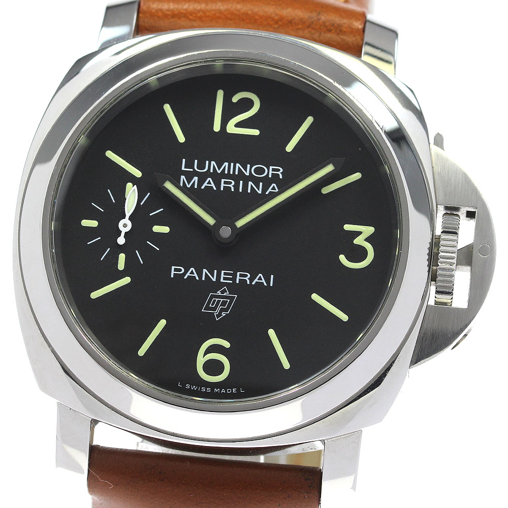 パネライ PANERAI PAM00776 ルミノール マリーナ ロゴ スモールセコンド 手巻き メンズ 保証書付き_832284【中古】