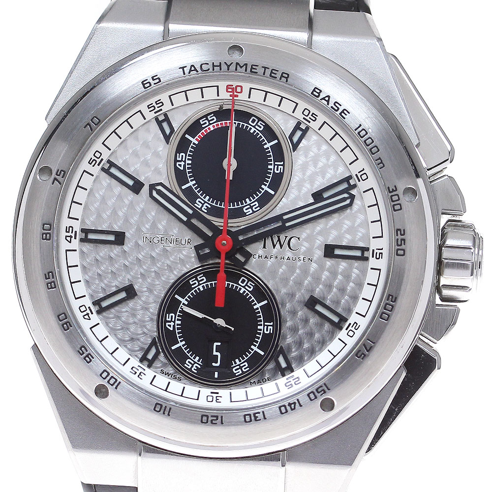 IWC SCHAFFHAUSEN IW378505 インヂュニア クロノグラフ 自動巻き メンズ 美品 _832209【中古】