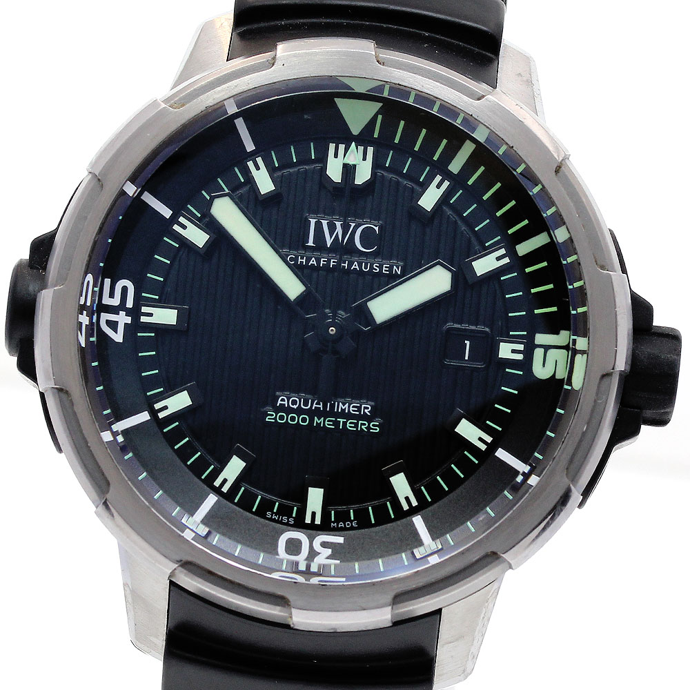 ベルト訳あり IWC SCHAFFHAUSEN IW358002 アクアタイマー オートマチック2000 自動巻き メンズ _832042【中古】