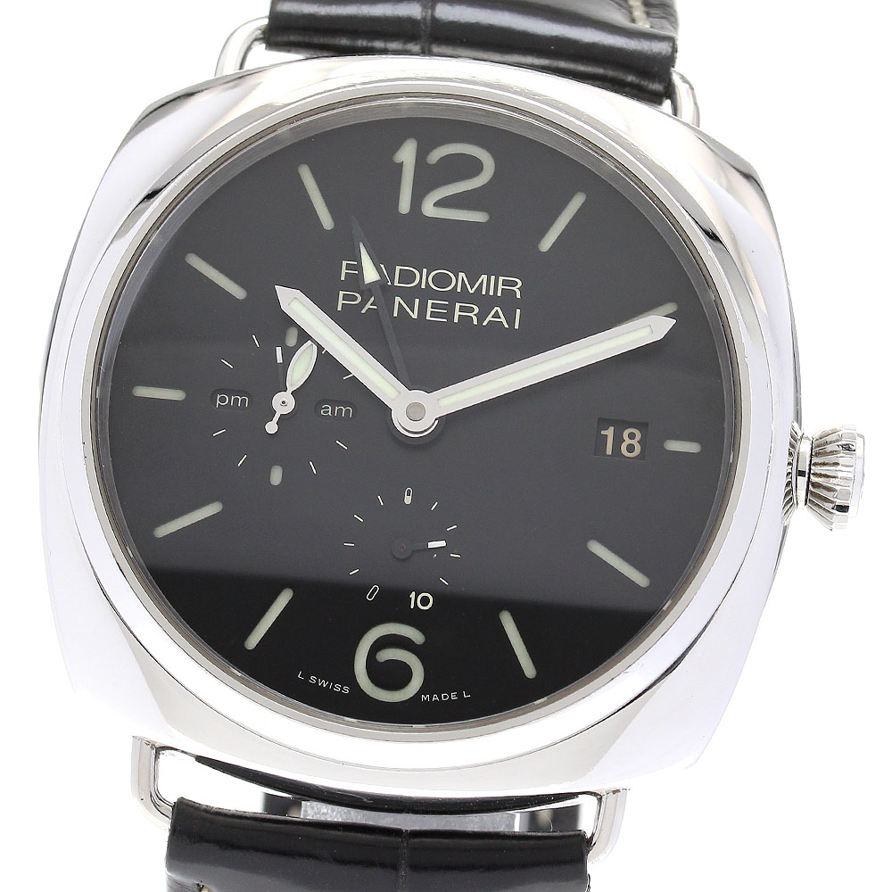 パネライ PANERAI PAM00323 ラジオミール 10デイズ GMT 自動巻き メンズ _832264【中古】