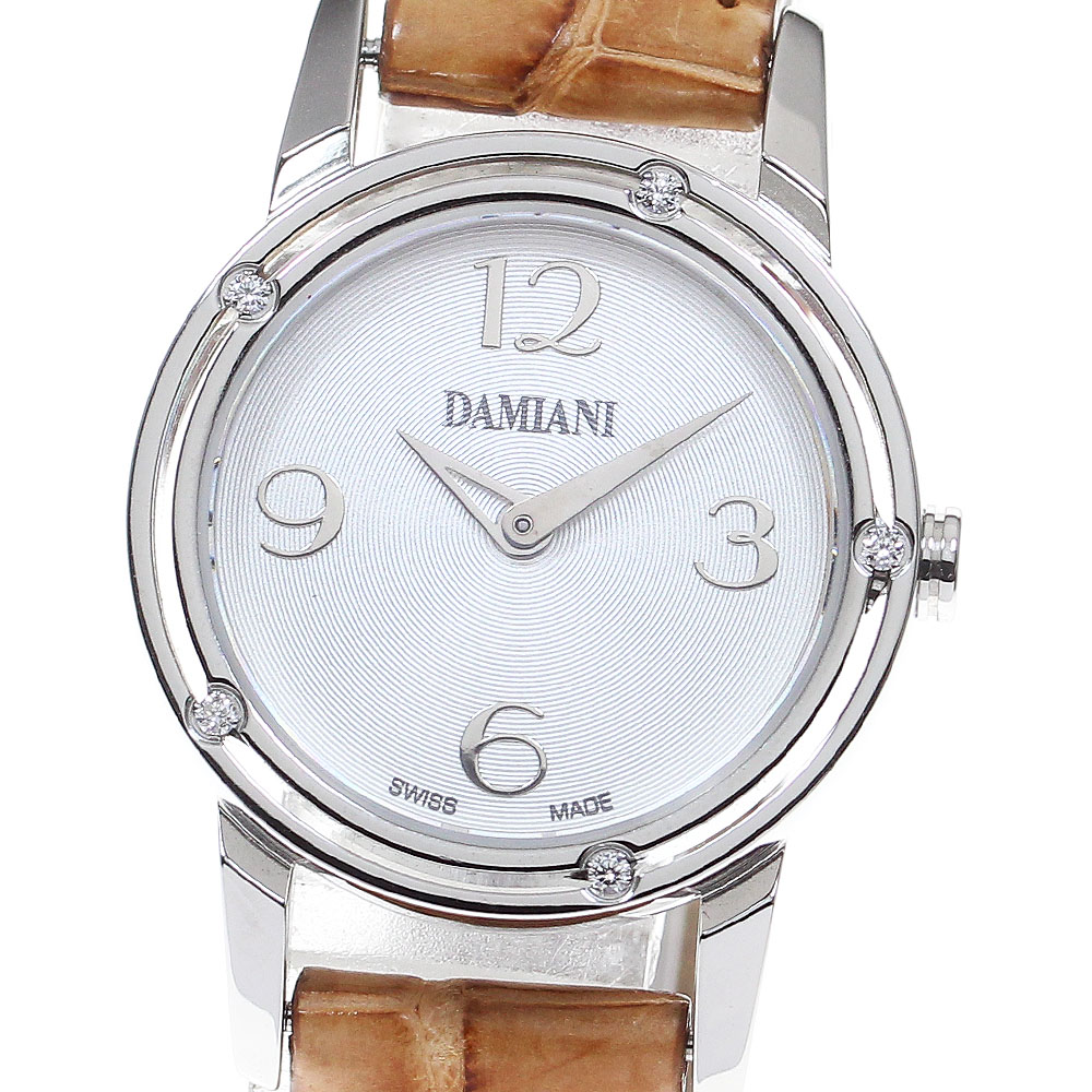 楽天市場】替ベルト付 電池交換済 DAMIANI ダミアーニ Dサイド
