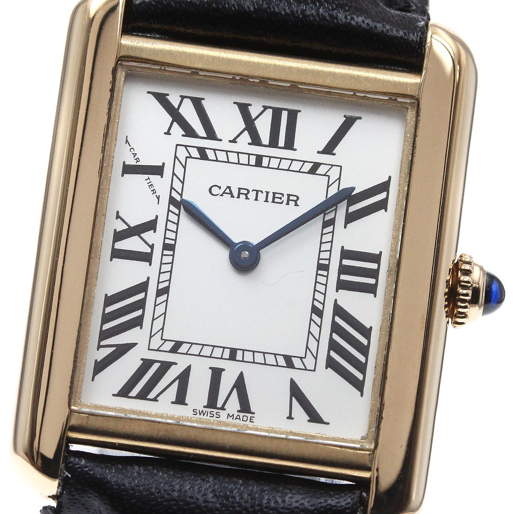 楽天市場】カルティエ CARTIER W5200024 タンクソロSM クォーツ