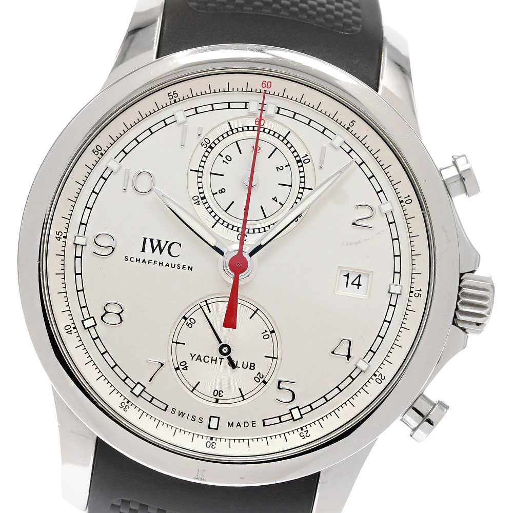 IWC IWC SCHAFFHAUSEN IW390502 ポルトギーゼ ヨットクラブ クロノグラフ 自動巻き メンズ 保証書付き_839556【中古】