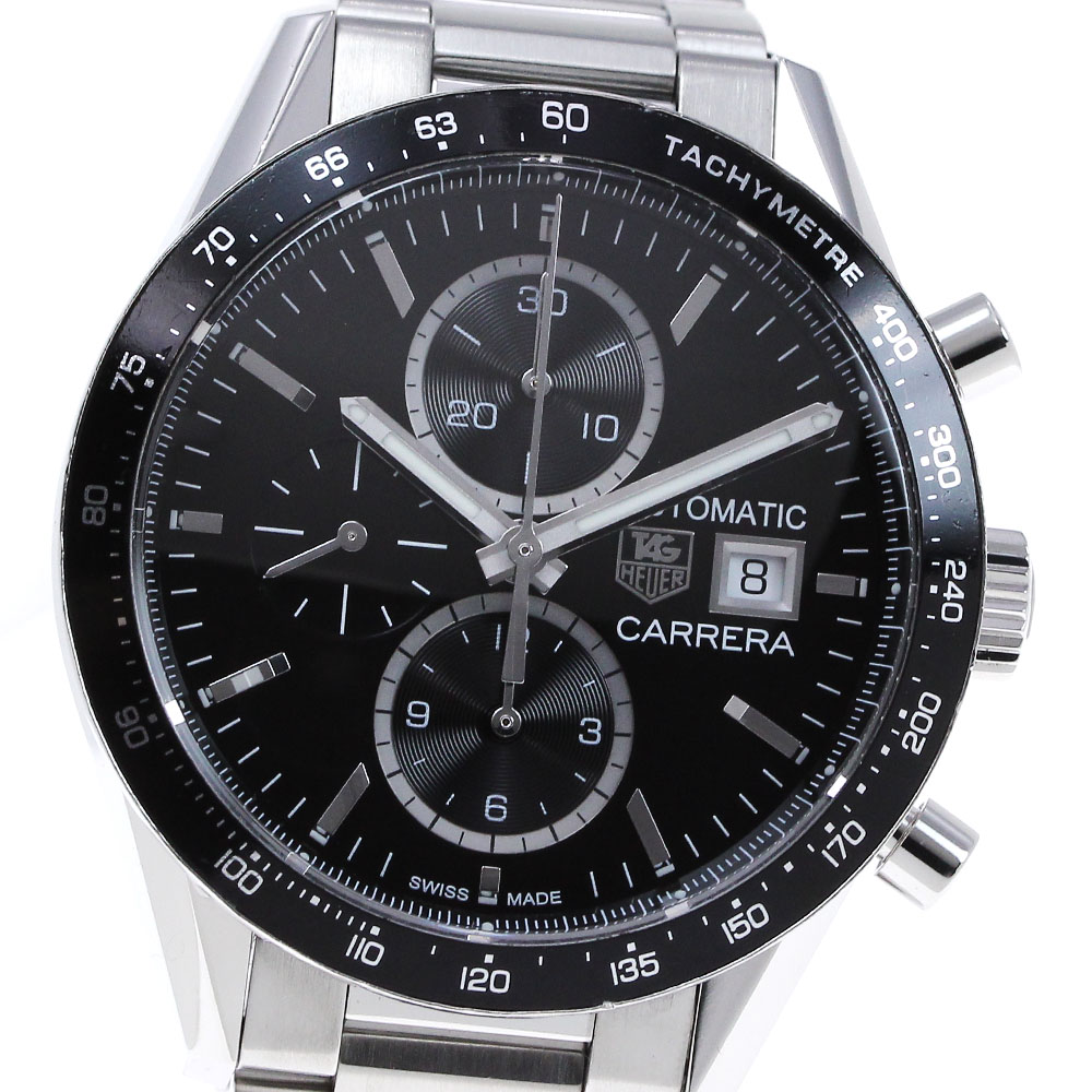 タグホイヤー カレラ CV2014-3 黒(OH: 2024/11)
