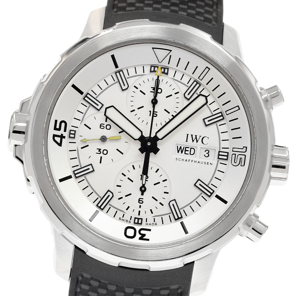 IWC SCHAFFHAUSEN IW376801 アクアタイマー クロノグラフ 自動小銃一巻き メンズ 美品 _837344【中古】