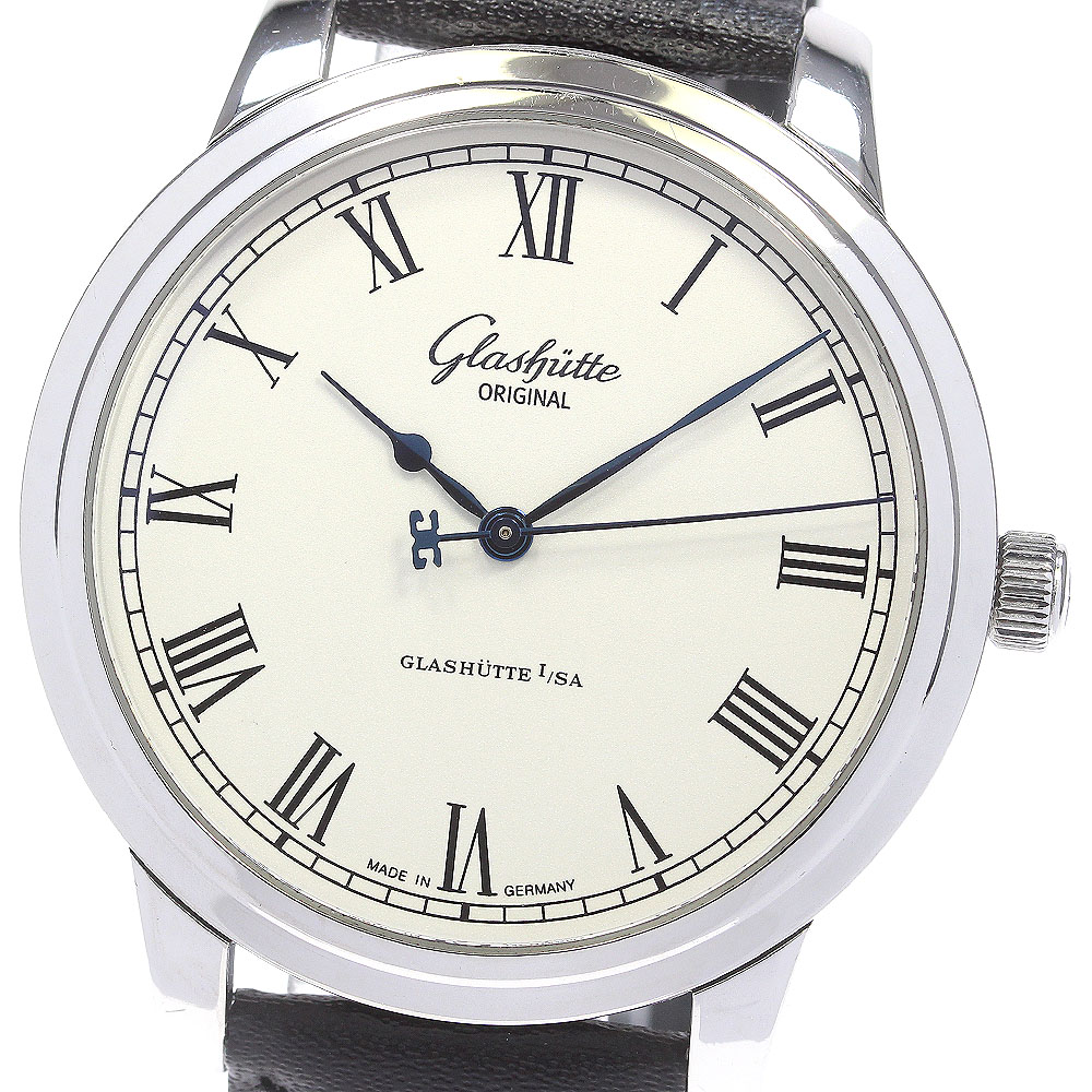 グラスヒュッテ・オリジナル GLASHUTTE ORIGINAL 1-39-59-01-02-04 セネタ 自動巻き メンズ _837229【中古】|CLOSER