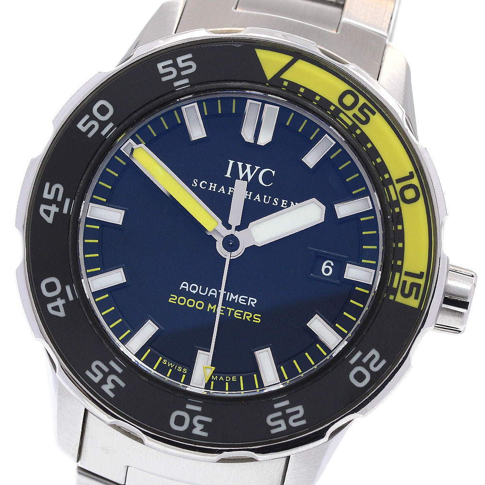 IWC IWC SCHAFFHAUSEN IW356808 アクアタイマー オートマティック 2000 自動巻き メンズ 美品 _840385【中古】 218,900円