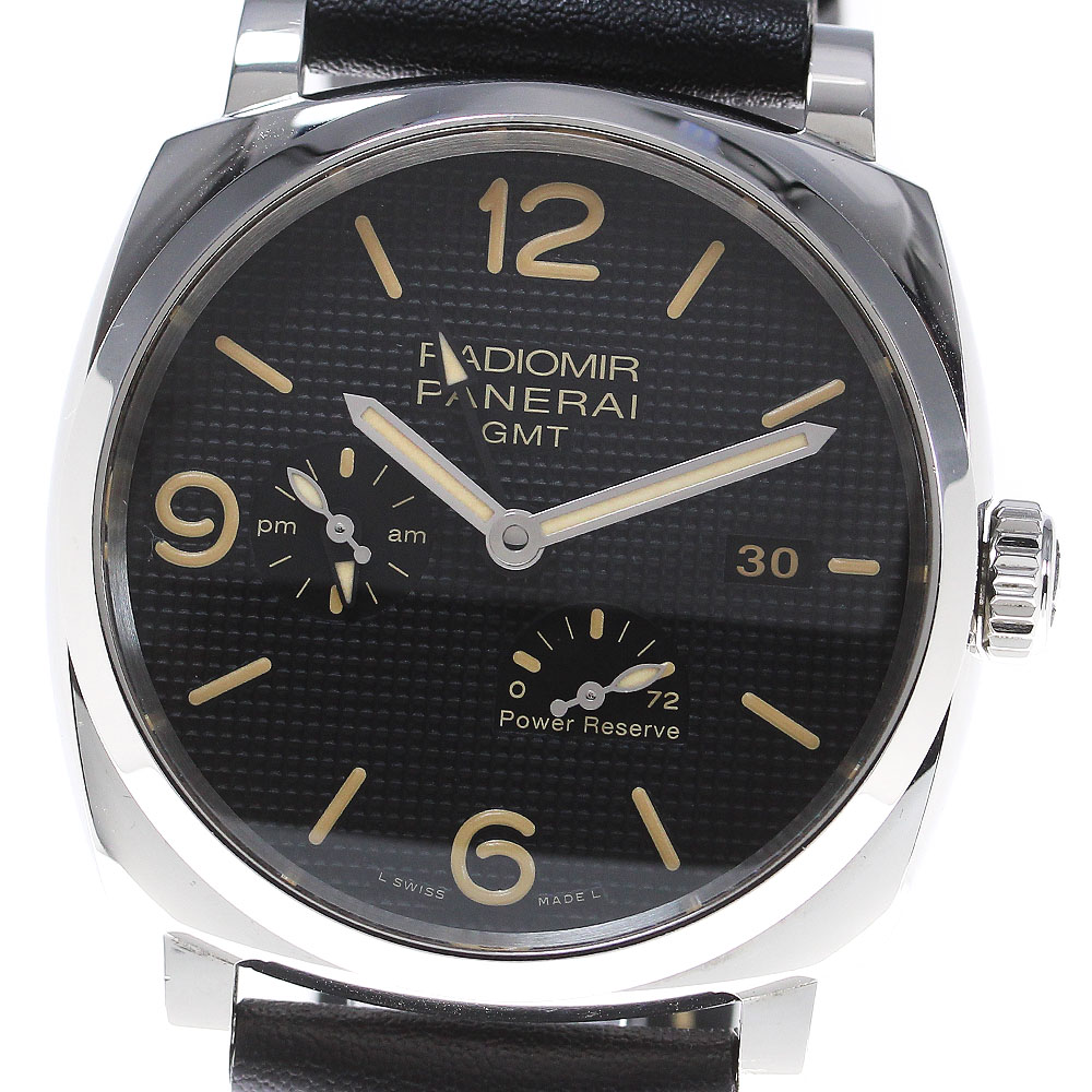 パネライ PANERAI PAM00628 ラジオミール 1940 GMT パワーリザーブ 自動巻き メンズ _842230【中古】