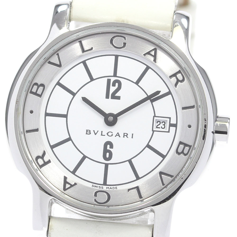 ブルガリ BVLGARI ST29S ソロテンポ デイト クォーツ レディース _839920【中古】 28,457円