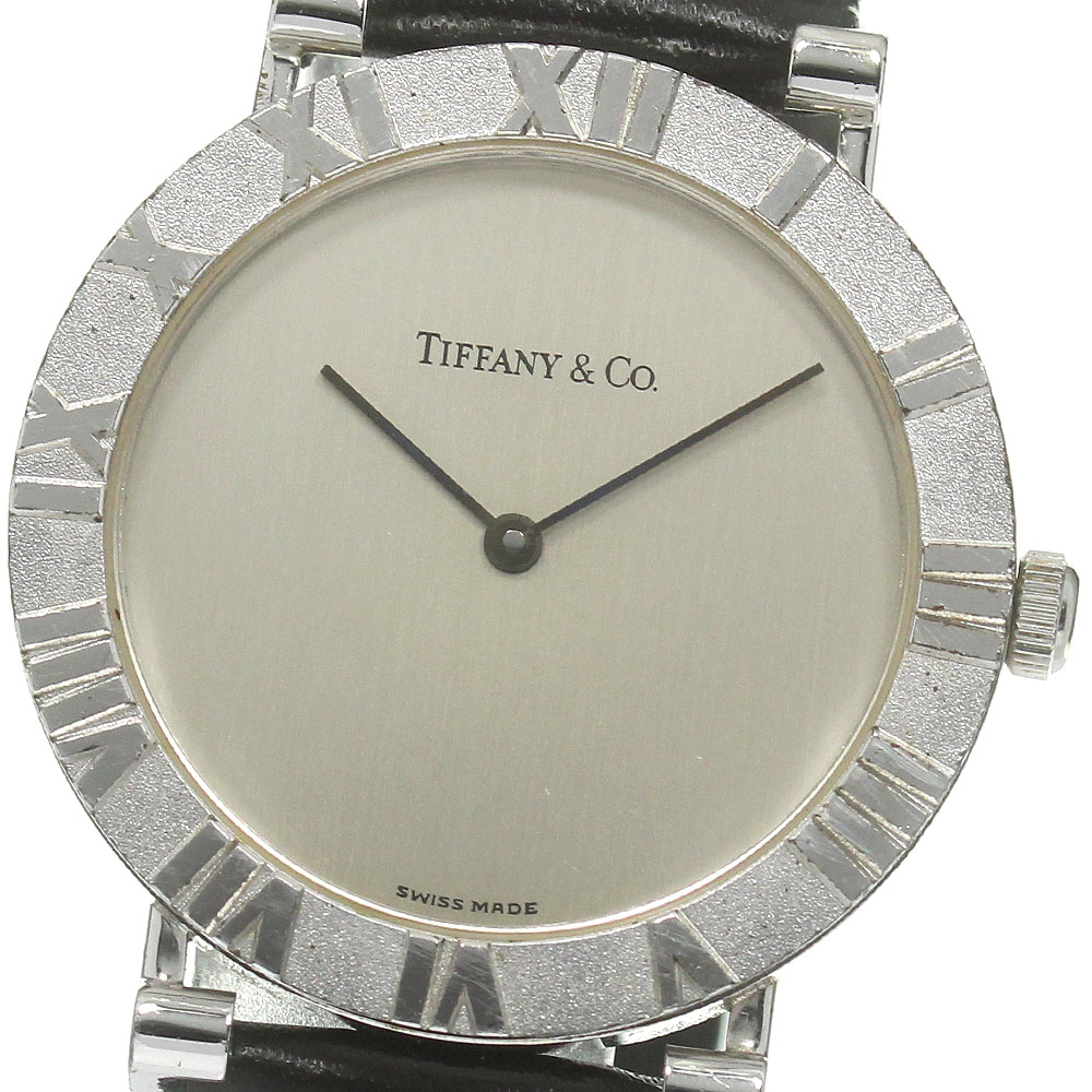 稼働品 Tiffany & Co. ティファニー 腕時計 アトラス 925 ２針 楽天市場】TIFFANY&Co. 【ティファニー】 アトラス 18K 18金 クオーツ
