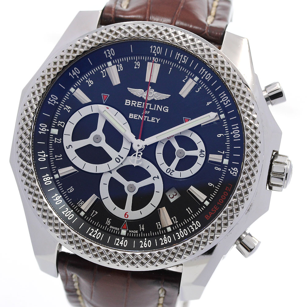 訳あり ブライトリング BREITLING A25366 ベントレー バーナートレーシング 自動巻き メンズ _840626【中古】