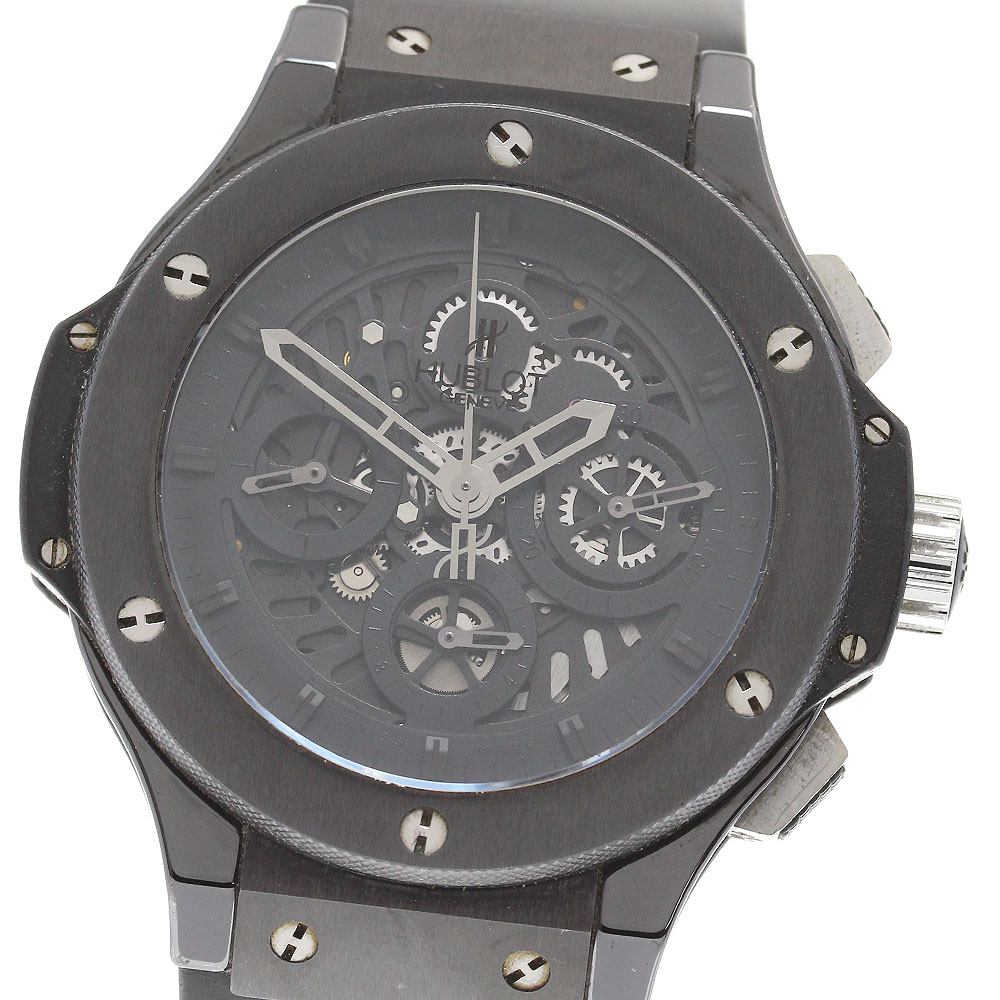ウブロ HUBLOT 310.CM.1110.RX ビッグバン アエロバン クロノグラフ 500本限定 自動巻き メンズ _842340【中古】|CLOSER