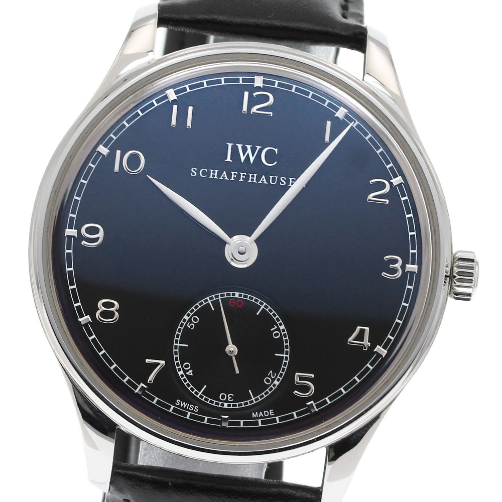 IWC IWC SCHAFFHAUSEN IW545407 ポルトギーゼ スモールセコンド 手巻き メンズ 良品 _844780【ev15】【中古】