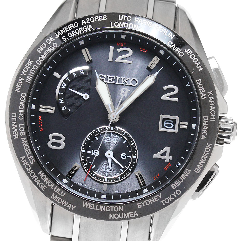 セイコー　ブライツ　電波ソーラー　クロノグラフ　SAGA151　電波時計 BRIGHTZ ☆新品正規品☆『SEIKO BRIGHTZ』セイコー ブライツ
