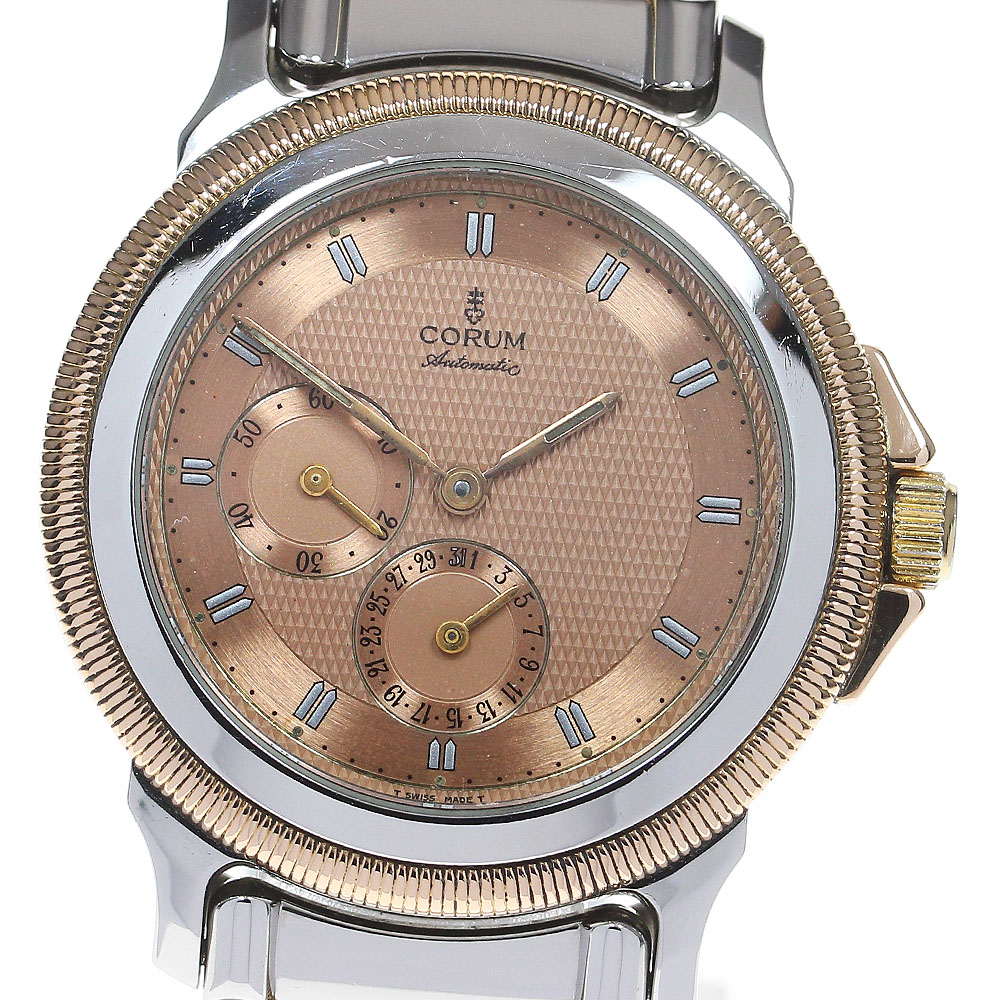 コルム　テンプ　メカニック　自動巻き 楽天市場】☆良品【CORUM】コルム テンプ メカニック 89.211.20