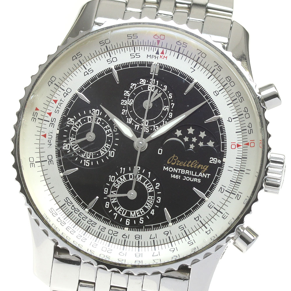 ブライトリング BREITLING A19030 ナビタイマー モンブリラン クロノグラフ 自動巻き メンズ _809322【中古】｜CLOSER