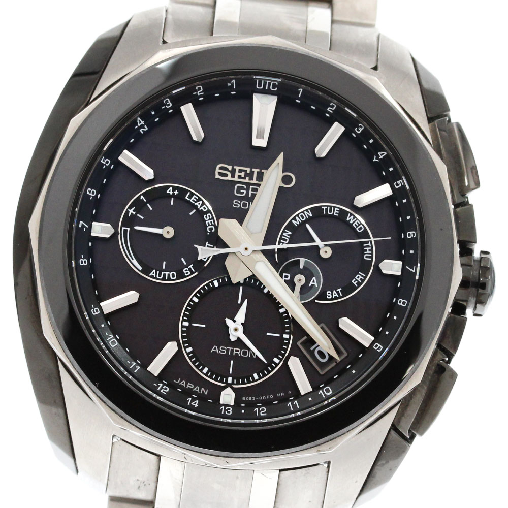 セイコー SEIKO SBXC029/5X53-0AL0 アストロン エグゼクティブライン5X GPS ソーラー電波 メンズ _861476【ev20】【中古】