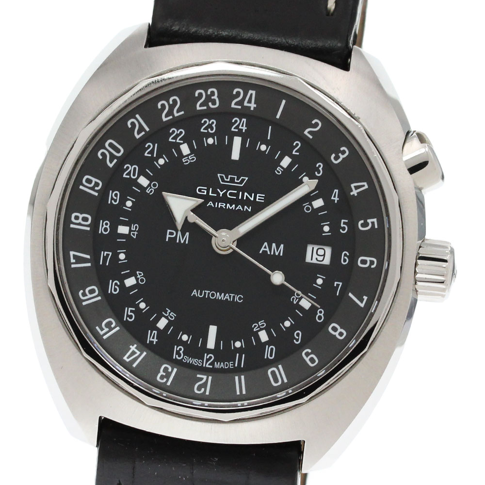 楽天市場】グリシン GLYCINE 3840 エアーマン デイト クロノグラフ  