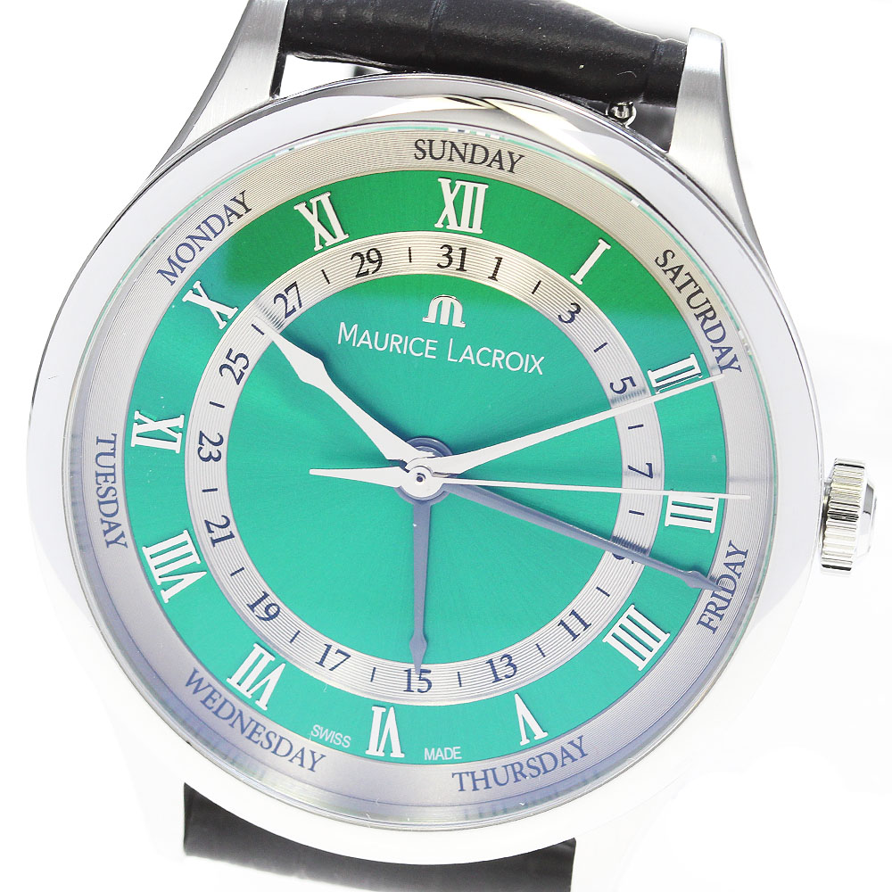 モーリスラクロア MAURICE LACROIX MP6507-SS001-610-2 御師匠さん天下太平 5ハンズ 自動小銃一巻き メンズ 未当て嵌める品 御墨付き付き添い人_861802【中古】