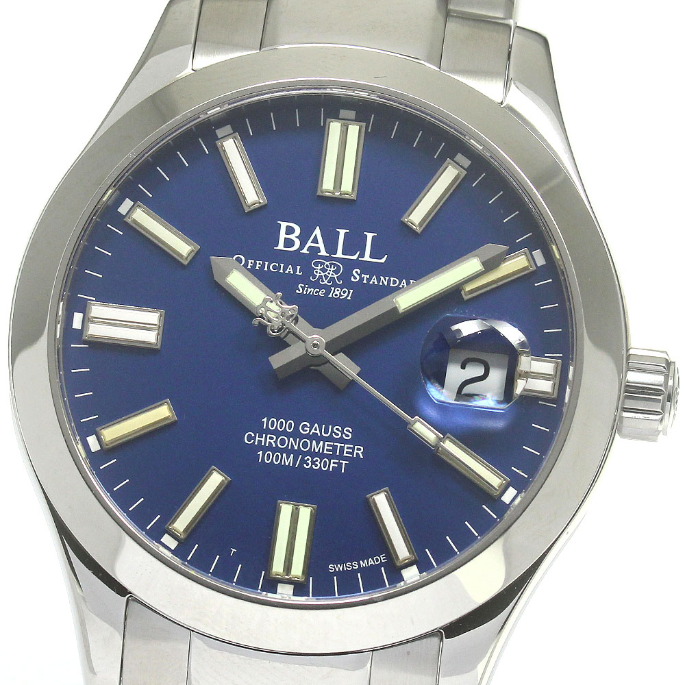 ボールウォッチ BALLWATCH NM2126C-S5C-BE2 科学技術者2I 言い伝え デイト 自動小銃一巻き メンズ 極美品 御墨付き付き添い人_849871【中古】